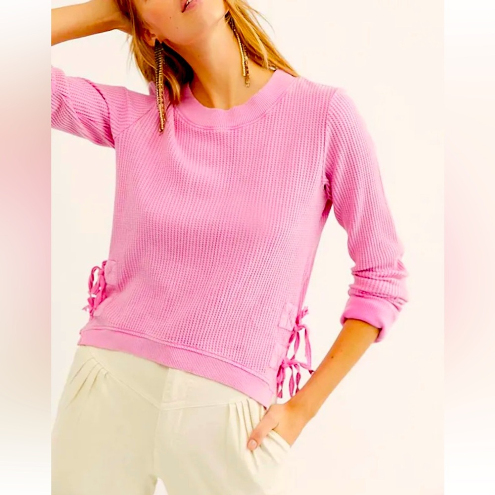 pink blouse size S brand FP ONE